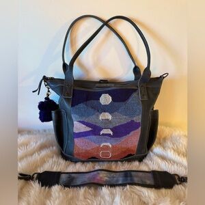 Nena & Co. - Medium Slate Grey Bag, Tassle & Added Strap Included